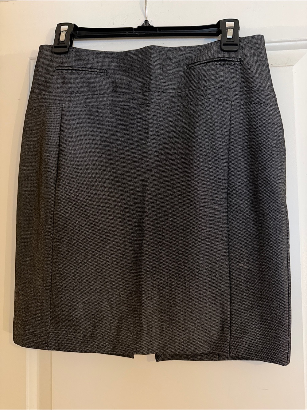 Express Charcoal Gray Pencil Skirt